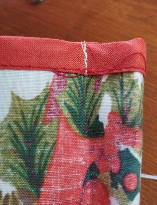 karácsonyi kalendárium tasakok kialakítása